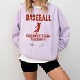 Baseball Tee For Men Women Comfort Colors Sweatshirt Crimson