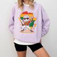 Baseball History Month For Boys Comfort Colors Sweatshirt Crimson