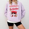 Baseball Is My Valentine Shirt Heart Drip Baseball Lovers Comfort Colors Sweatshirt Crimson Baseball Is My Valentine Shirt Heart Drip Baseball Lovers Comfort Colors Sweatshirt Crimson