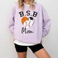 Basketball Soccer Baseball Mom For Women Comfort Colors Sweatshirt Crimson Basketball Soccer Baseball Mom For Women Comfort Colors Sweatshirt Crimson
