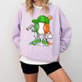 Boys St Patricks Day Kids Baseball Player Ice Cream Drip Comfort Colors Sweatshirt Crimson Boys St Patricks Day Kids Baseball Player Ice Cream Drip Comfort Colors Sweatshirt Crimson