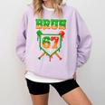 Bruh 67 Baseball Christmas Gingerbread Drip Number 67 Player Comfort Colors Sweatshirt Crimson Bruh 67 Baseball Christmas Gingerbread Drip Number 67 Player Comfort Colors Sweatshirt Crimson