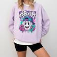 Bruh 67 Baseball Drip Boys Kids Six Seven Meme 6-7 Dripping Comfort Colors Sweatshirt Crimson Bruh 67 Baseball Drip Boys Kids Six Seven Meme 6-7 Dripping Comfort Colors Sweatshirt Crimson