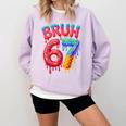 Bruh 67 Baseball Drip Number 67 Player 67th Birthday Comfort Colors Sweatshirt Crimson Bruh 67 Baseball Drip Number 67 Player 67th Birthday Comfort Colors Sweatshirt Crimson