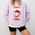 Bruh Valentine Baseball Drip Icecream Apparel Men Youth Boys Comfort Colors Sweatshirt Crimson Bruh Valentine Baseball Drip Icecream Apparel Men Youth Boys Comfort Colors Sweatshirt Crimson