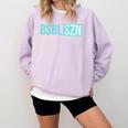 BSBL SZN Baseball Season Game Day Boys Girls Youth Comfort Colors Sweatshirt Crimson BSBL SZN Baseball Season Game Day Boys Girls Youth Comfort Colors Sweatshirt Crimson