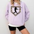 Camo Home Plate Camouflage Baseball Batter Youth Boys Comfort Colors Sweatshirt Crimson Camo Home Plate Camouflage Baseball Batter Youth Boys Comfort Colors Sweatshirt Crimson