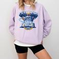 Champions 2025 Baseball Retro Athletic Celebration Theme Comfort Colors Sweatshirt Crimson