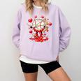 Cupid Baseball Drip Icecream Apparel Youth Boy Valentine Comfort Colors Sweatshirt Crimson Cupid Baseball Drip Icecream Apparel Youth Boy Valentine Comfort Colors Sweatshirt Crimson