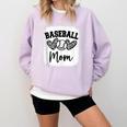 Custom Baseball Mom Number 54 Heart For Mom Comfort Colors Sweatshirt Crimson Custom Baseball Mom Number 54 Heart For Mom Comfort Colors Sweatshirt Crimson