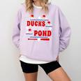 Cute Ducks On The Pond Cute Baseball Mom T-Shirt Comfort Colors Sweatshirt Crimson Cute Ducks On The Pond Cute Baseball Mom T-Shirt Comfort Colors Sweatshirt Crimson