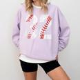 Distressed Baseball Number 32 Jersey Uniform Player Fan Comfort Colors Sweatshirt Crimson