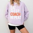 Eat Sleep Coach Repeat Shirt Men Women Baseball Lover Comfort Colors Sweatshirt Crimson Eat Sleep Coach Repeat Shirt Men Women Baseball Lover Comfort Colors Sweatshirt Crimson