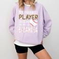 My Favorite Player Calls Me Granna Baseball Leopard Comfort Colors Sweatshirt Crimson My Favorite Player Calls Me Granna Baseball Leopard Comfort Colors Sweatshirt Crimson