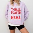 My Favorite T-Ball Player Calls Me Mama Baseball Mom Comfort Colors Sweatshirt Crimson My Favorite T-Ball Player Calls Me Mama Baseball Mom Comfort Colors Sweatshirt Crimson