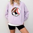 Gigi Of Ballers Baseball Soccer Football Gigi Comfort Colors Sweatshirt Crimson