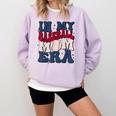 Groovy In My Baseball Mom Era Baseball Mama Mother's Day Comfort Colors Sweatshirt Crimson Groovy In My Baseball Mom Era Baseball Mama Mother's Day Comfort Colors Sweatshirt Crimson