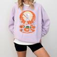 Halloween Skeleton Baseball Player Costume Men Boys Kids Comfort Colors Sweatshirt Crimson