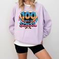 Happy 100 Days Of School Baseball Drip For Kids Teachers Comfort Colors Sweatshirt Crimson Happy 100 Days Of School Baseball Drip For Kids Teachers Comfort Colors Sweatshirt Crimson