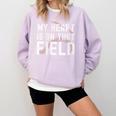 My Heart Is On That Field Baseball Softball Dad Father Comfort Colors Sweatshirt Crimson My Heart Is On That Field Baseball Softball Dad Father Comfort Colors Sweatshirt Crimson