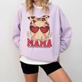 Heart Glasses Baseball Mama Baseball Mom Mother's Day Comfort Colors Sweatshirt Crimson Heart Glasses Baseball Mama Baseball Mom Mother's Day Comfort Colors Sweatshirt Crimson