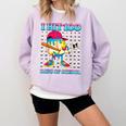 I Hit 100 Days Of School 67 Drip Baseball Boys Kids Comfort Colors Sweatshirt Crimson I Hit 100 Days Of School 67 Drip Baseball Boys Kids Comfort Colors Sweatshirt Crimson