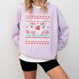 Ho Ho Homerun Baseball Ugly Christmas Sweater Party Hitter Comfort Colors Sweatshirt Crimson Ho Ho Homerun Baseball Ugly Christmas Sweater Party Hitter Comfort Colors Sweatshirt Crimson