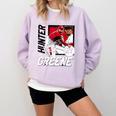 Hunter Greene Cincinnati MLB Baseball Players MLBHGR203M Comfort Colors Sweatshirt Crimson Hunter Greene Cincinnati MLB Baseball Players MLBHGR203M Comfort Colors Sweatshirt Crimson