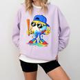 Ice Cream Baseball Drip Spots Sprinkle For Boys Youth Kids Comfort Colors Sweatshirt Crimson Ice Cream Baseball Drip Spots Sprinkle For Boys Youth Kids Comfort Colors Sweatshirt Crimson