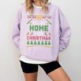 I’Ll Be Home For Christmas Baseball Ugly Sweater Comfort Colors Sweatshirt Crimson I’Ll Be Home For Christmas Baseball Ugly Sweater Comfort Colors Sweatshirt Crimson