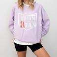 I'm Not Just His Mom I'm His One Fan Proud Baseball Mom Comfort Colors Sweatshirt Crimson I'm Not Just His Mom I'm His One Fan Proud Baseball Mom Comfort Colors Sweatshirt Crimson