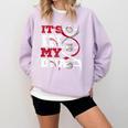 ITS In My DNA Baseball Sport Player Saying Baseball Fan Comfort Colors Sweatshirt Crimson ITS In My DNA Baseball Sport Player Saying Baseball Fan Comfort Colors Sweatshirt Crimson
