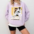 Jackson Merrill San Diego MLB Baseball Player MLBJME203M Comfort Colors Sweatshirt Crimson Jackson Merrill San Diego MLB Baseball Player MLBJME203M Comfort Colors Sweatshirt Crimson