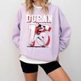 Jarren Duran Boston MLB Baseball Players MLBJDU201M Comfort Colors Sweatshirt Crimson