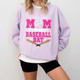 Just A Good Mom With A Baseball Bat Baseball Mom Comfort Colors Sweatshirt Crimson Just A Good Mom With A Baseball Bat Baseball Mom Comfort Colors Sweatshirt Crimson