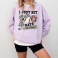 I Just Hit 100 Days Of School Camo Baseball 100 Days Smarter Comfort Colors Sweatshirt Crimson I Just Hit 100 Days Of School Camo Baseball 100 Days Smarter Comfort Colors Sweatshirt Crimson