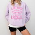 I Just Really Dislike Baseball Pants Baseball Mom Mama Comfort Colors Sweatshirt Crimson I Just Really Dislike Baseball Pants Baseball Mom Mama Comfort Colors Sweatshirt Crimson