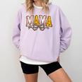 Leopard Baseball Softball Mama Bow Softball Baseball Mom Comfort Colors Sweatshirt Crimson Leopard Baseball Softball Mama Bow Softball Baseball Mom Comfort Colors Sweatshirt Crimson