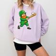 Leprechaun Playing Baseball St Patricks Day Men Boys Kids Comfort Colors Sweatshirt Crimson Leprechaun Playing Baseball St Patricks Day Men Boys Kids Comfort Colors Sweatshirt Crimson