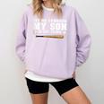 Let Me Through My Son Is Out There Baseball Mom Comfort Colors Sweatshirt Crimson Let Me Through My Son Is Out There Baseball Mom Comfort Colors Sweatshirt Crimson