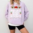 Most Likely To Play Baseball With Santa Christmas Baseball Comfort Colors Sweatshirt Crimson Most Likely To Play Baseball With Santa Christmas Baseball Comfort Colors Sweatshirt Crimson