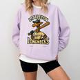 Littleton Longnecks Retro Minor League Baseball Comfort Colors Sweatshirt Crimson Littleton Longnecks Retro Minor League Baseball Comfort Colors Sweatshirt Crimson