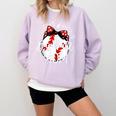 Loud & Proud Baseball Mom Baseballs Mother Sport Women Girls Comfort Colors Sweatshirt Crimson Loud & Proud Baseball Mom Baseballs Mother Sport Women Girls Comfort Colors Sweatshirt Crimson