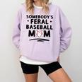 Loudmouth Baseball Mama ShirtSomebody's Feral Baseball Mom Comfort Colors Sweatshirt Crimson Loudmouth Baseball Mama ShirtSomebody's Feral Baseball Mom Comfort Colors Sweatshirt Crimson
