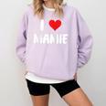I Love Mamie Heart Grandma Grandmother Grandparent Raglan Baseball Tee Comfort Colors Sweatshirt Crimson I Love Mamie Heart Grandma Grandmother Grandparent Raglan Baseball Tee Comfort Colors Sweatshirt Crimson