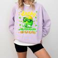 Lucky Dude Drip Baseball Shamrock St Patrick Men Boy Youth Comfort Colors Sweatshirt Crimson Lucky Dude Drip Baseball Shamrock St Patrick Men Boy Youth Comfort Colors Sweatshirt Crimson