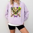 Mardi Gras Baseball Jester Hat New Orleans Men Women Kid Comfort Colors Sweatshirt Crimson Mardi Gras Baseball Jester Hat New Orleans Men Women Kid Comfort Colors Sweatshirt Crimson