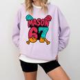 Mason 67 Ice Cream Drip Baseball Meme Comfort Colors Sweatshirt Crimson Mason 67 Ice Cream Drip Baseball Meme Comfort Colors Sweatshirt Crimson