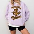 Missoula Mudweasels Retro Minor League Baseball Comfort Colors Sweatshirt Crimson Missoula Mudweasels Retro Minor League Baseball Comfort Colors Sweatshirt Crimson