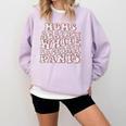 Mom Against Baseball Pants Baseball Mom Comfort Colors Sweatshirt Crimson